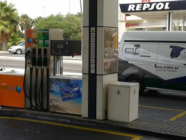 Mides, Pone en Marcha la Instalación de GLP, en la ES de Monte Alto en Jerez De La Frontera